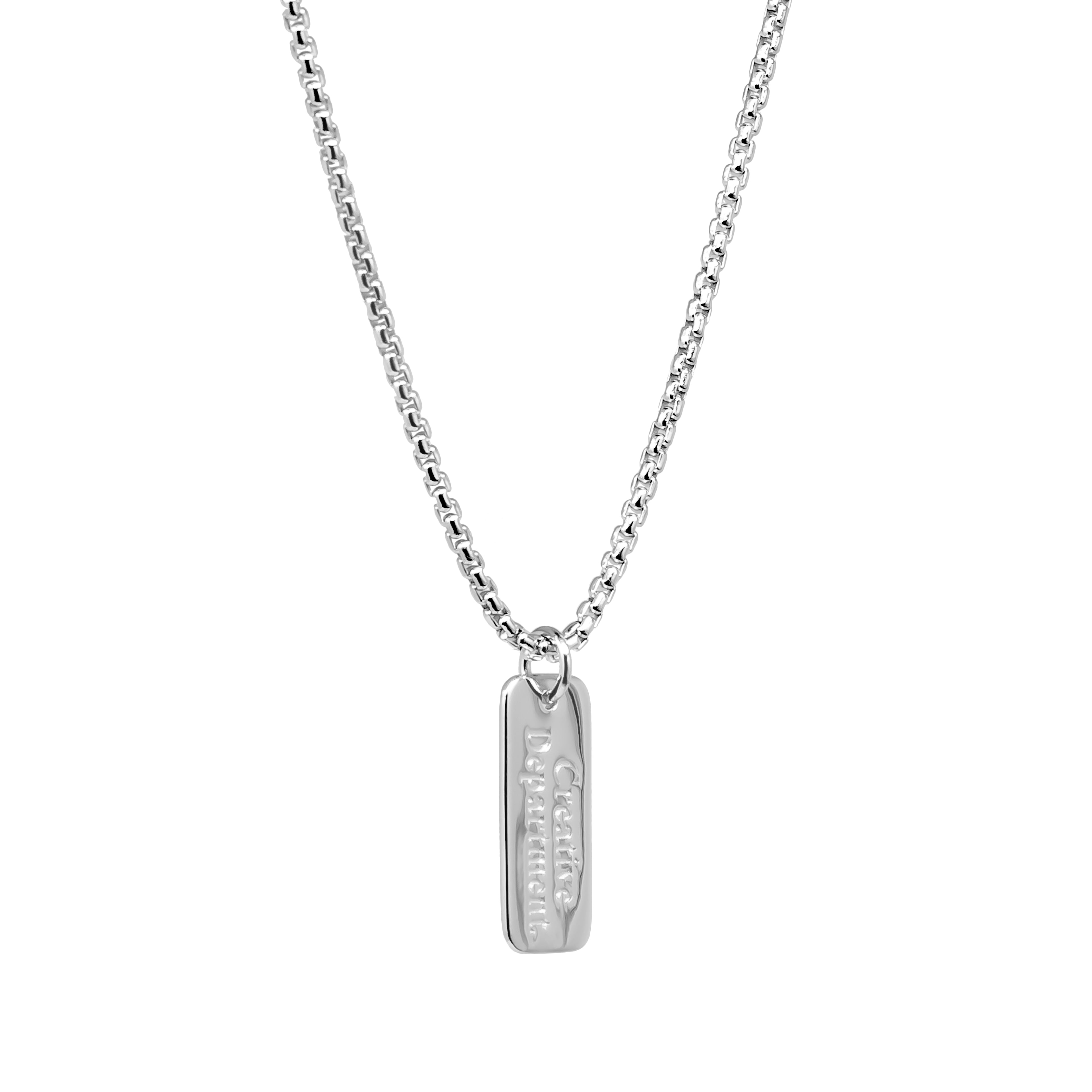 Creative Department Pendant & Chain